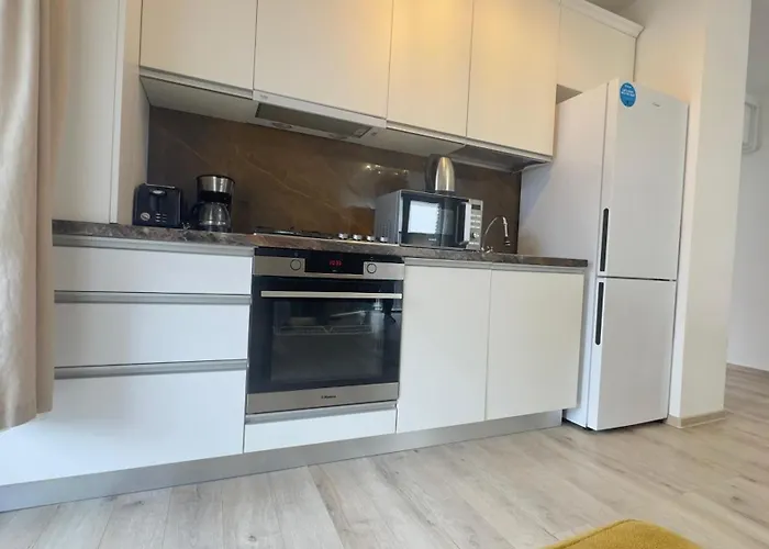 Coresi Mall Large 2 Camere, Sleeps 6 Daire